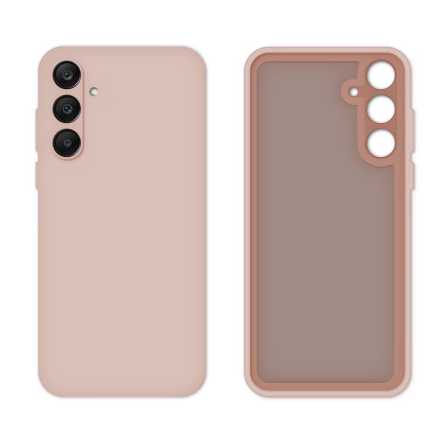 Mekana Silikonska Maskica za Samsung Galaxy A35 (5G) - Puderasto roza 249834