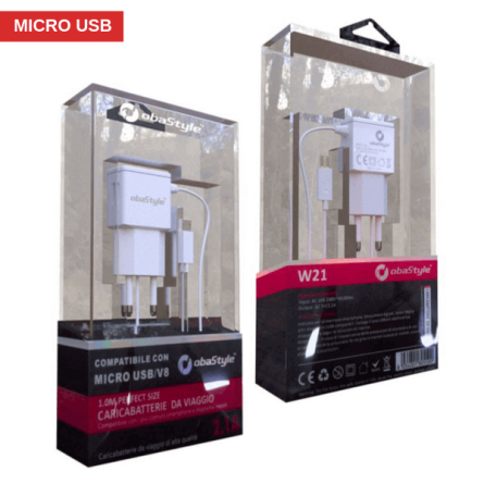 100CM 2.1A V8 Micro USB Zidni Punjač 43551