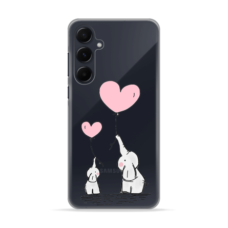 Silikonska Maskica za Samsung Galaxy A55 - Elephant Heart 230187