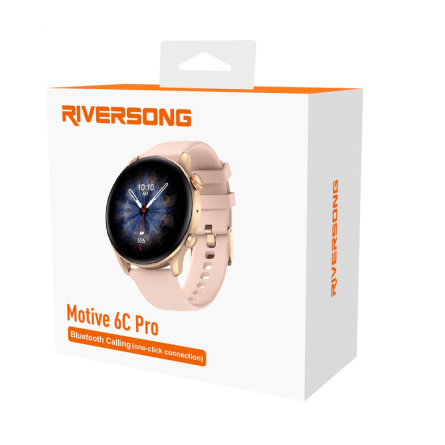 Riversong smartwatch Motive 6C Pro SW64 - Rose Gold 242680