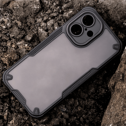 Defender Matt maskica za iPhone 16 - Crna 250325