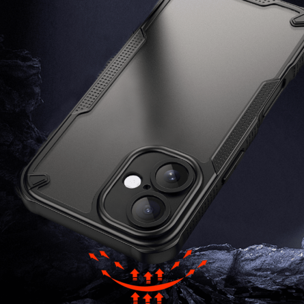 Defender Matt maskica za iPhone 16 - Crna 250327