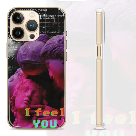 Silikonska Maskica za mobitel - "I feel you" - NOR05 239370