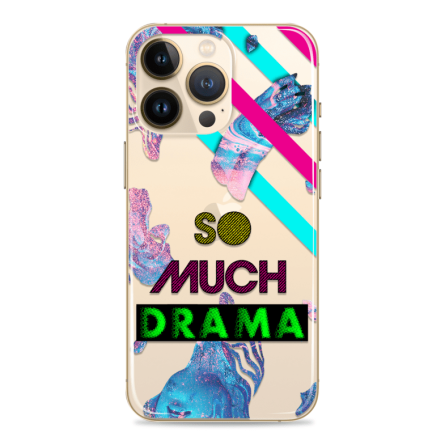 Silikonska Maskica za mobitel - "So much drama" - NOR07 239365