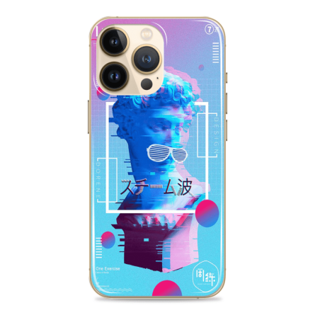 Silikonska Maskica za mobitel - Vaporwave motiv 4 - NOR08 239363