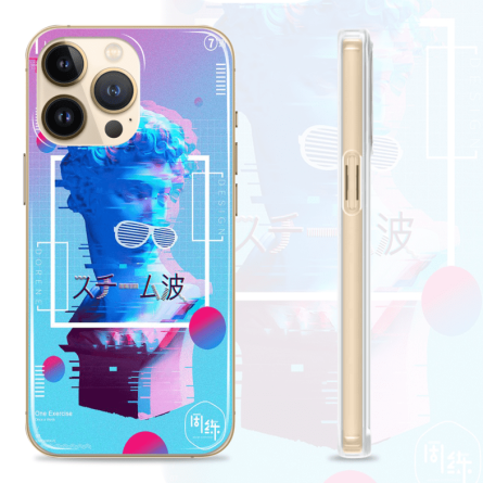 Silikonska Maskica za mobitel - Vaporwave motiv 4 - NOR08 239364