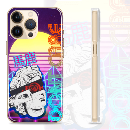 Silikonska Maskica za mobitel - Vaporwave motiv - NOR13 239354