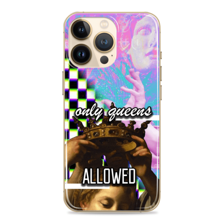 Silikonska Maskica za mobitel - "Only queens allowed" - NOR17 239345