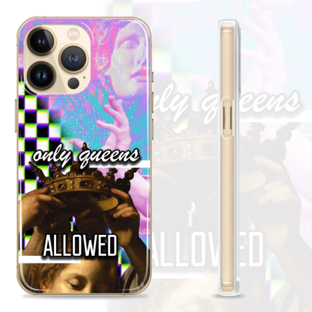 Silikonska Maskica za mobitel - "Only queens allowed" - NOR17 239346