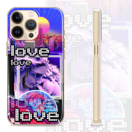 Silikonska Maskica za mobitel - "Love" - NOR24 239260