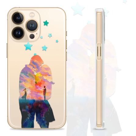 Silikonska maskica za mobitel s apstraktnim motivom - NOR32 239246