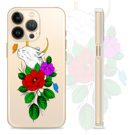 Silikonska maskica za mobitel s apstraktnim motivom - NOR43 239224