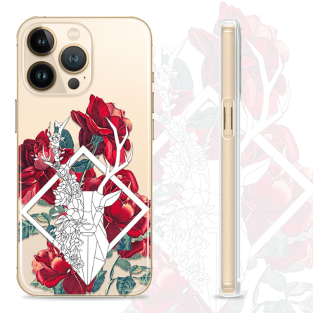 Silikonska maskica za mobitel s apstraktnim motivom - NOR56 239195