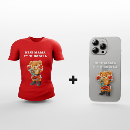 Ženska Majica + Silikonska maskica za mobitel - NOV9 248222