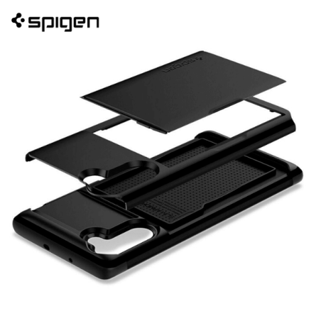 Spigen Maskica Slim Armor CS za Galaxy Note 10 Plus - Black 43438