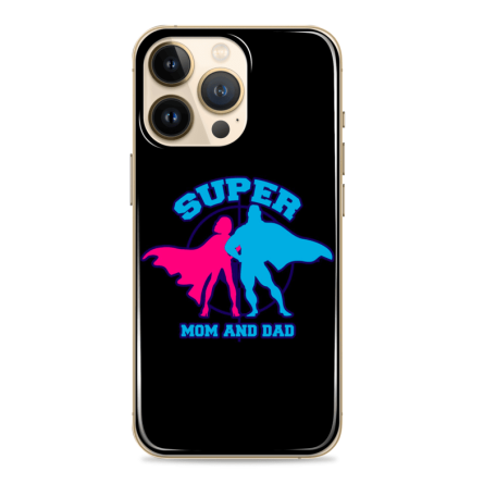 Silikonska Maskica za mobitel - "Supermom and Superdad" - OM07 245769