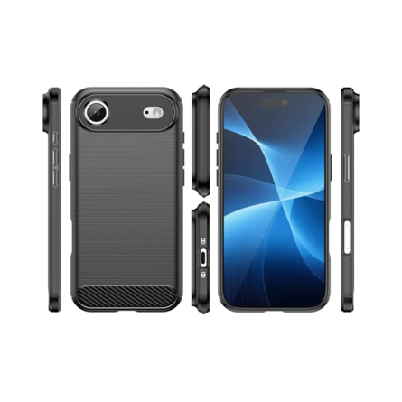 Silikonska Carbon Maskica za iPhone 17 Air 265091