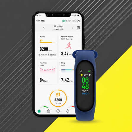 Forever SB-50 FitBand Pametna narukvica - Plava 267052
