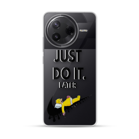 Silikonska Maskica za Poco F7 Pro - Just Do It (Later) 255566