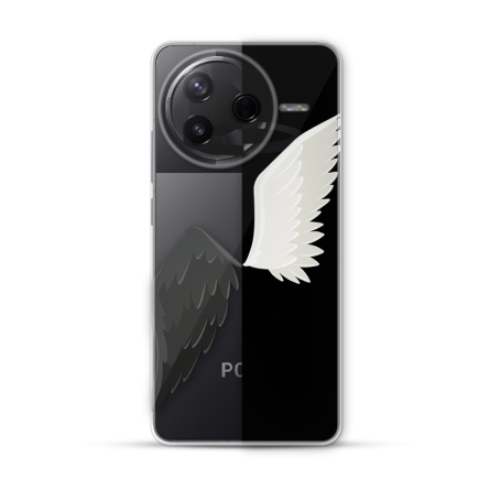 Silikonska Maskica za Poco F7 Pro - Black & White 255588