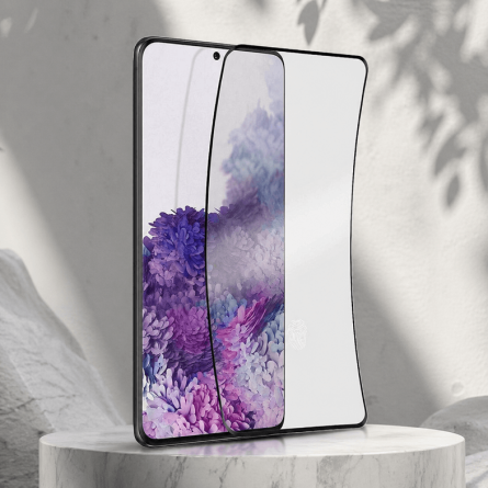 Zaštitno Staklo za ekran za Samsung Galaxy A53 (3D Keramičko Staklo) - (Prozirno sa crnim rubovima) 268291