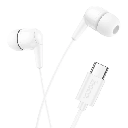 Hoco M97 Žičane Slušalice s Type-C konektorom - Bijele 268307