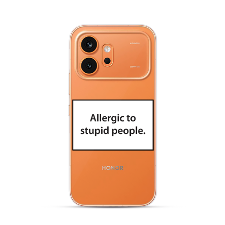 Silikonska Maskica za Honor 600 - Allergic to Stupid People 268429
