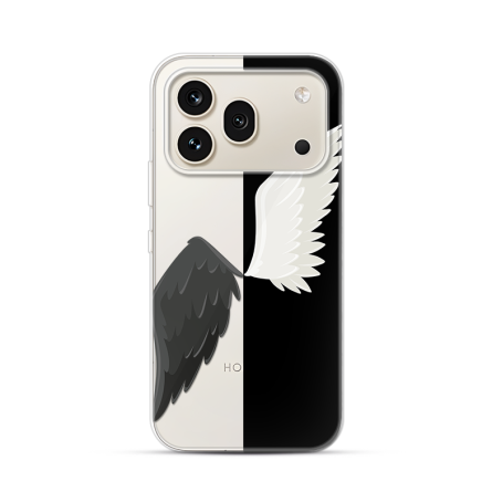 Silikonska Maskica za Honor 600 Pro - Black & White 268523