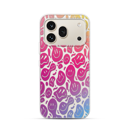 Silikonska Maskica za Honor 600 Pro - Colorful Smiley 268533