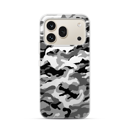 Silikonska Maskica za Honor 600 Pro - Camouflage - siva 268602