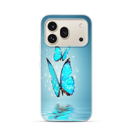 Silikonska Maskica za Honor 600 Pro - Blue Butterfly 268608