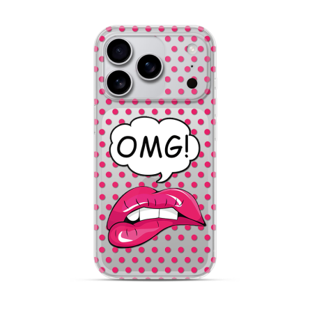 Silikonska Maskica za iPhone 17 Pro - Red Lips 268686