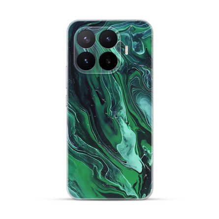 Silikonska Maskica za Xiaomi 17T Pro - Liquid Green 268953