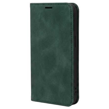 Smart Suede Preklopna Maskica za Honor 600 Lite - Tamno zelena 269078