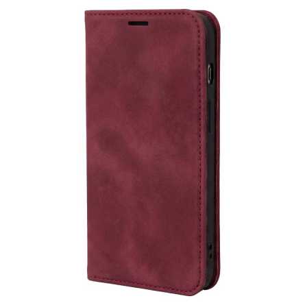 Smart Suede Preklopna Maskica za Honor 600 Lite - Bordo 269090