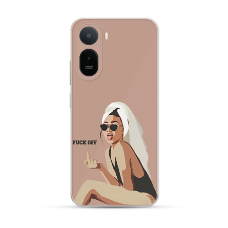 Silikonska Maskica za Redmi A7 Pro - F*** off 269167