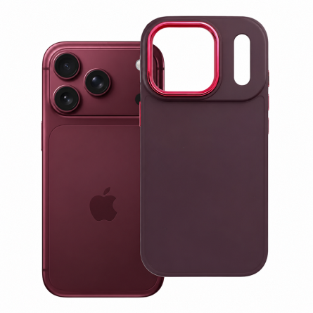 Frame Premium maskica za iPhone 18 Pro / 17 Pro - Bordo 269869