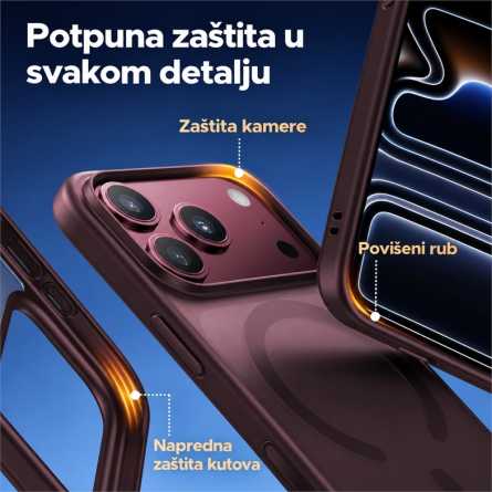 MagSafe matirana maskica za iPhone 18 Pro / 17 Pro - Bordo 270399