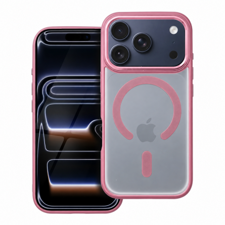 MagSafe matirana maskica za iPhone 18 Pro / 17 Pro - Roza 269689