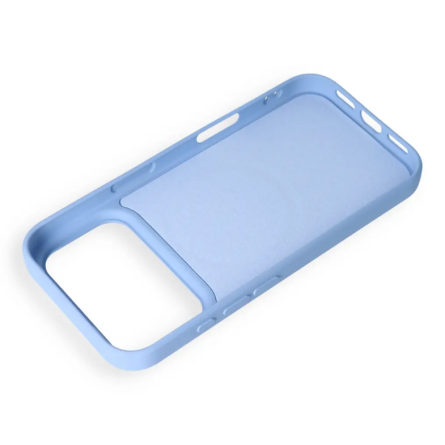 MagSafe Mekana Silikonska maskica za iPhone 18 Pro / 17 Pro - Svijetlo Plava 269325