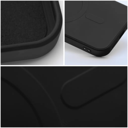 MagSafe Mekana Silikonska maskica za iPhone 18 Pro / 17 Pro - Crna 269334