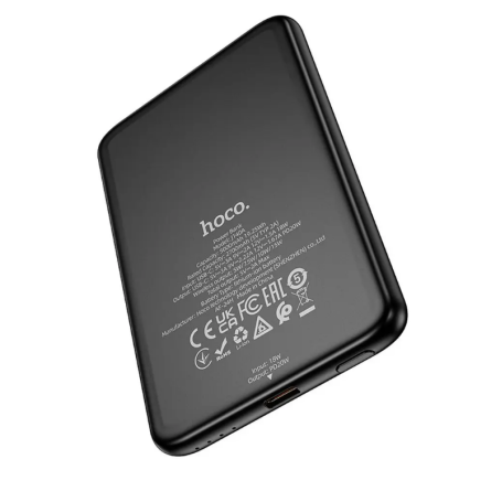 Hoco MagSafe Powerbank QC PD 2A 20W - 5000 mAh - Crni 269339