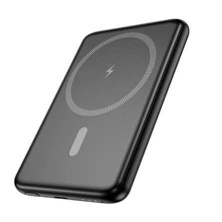 Hoco MagSafe Powerbank QC PD 2A 20W - 5000 mAh - Crni 269341