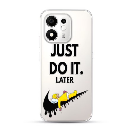 Silikonska Maskica za Honor 600 Smart - Just Do It (Later) 269564