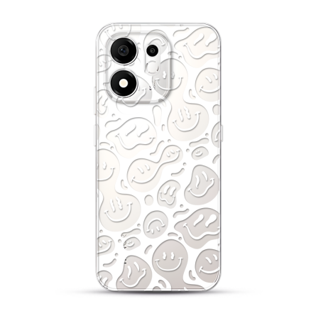Silikonska Maskica za Honor 600 Smart - White Smiley 269600