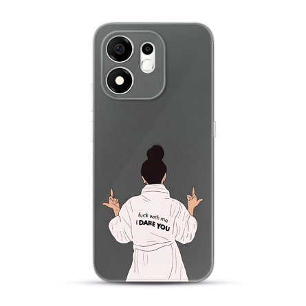 Silikonska Maskica za Honor 600 Smart - I Dare You 269616
