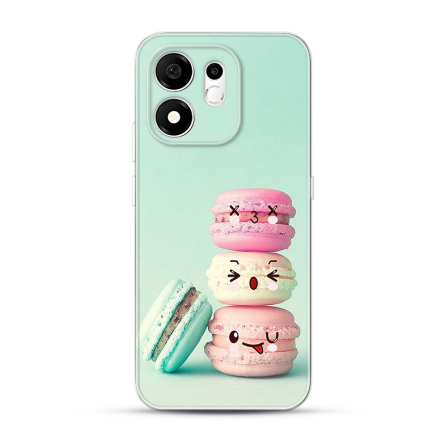 Silikonska Maskica za Honor 600 Smart - Happy Macarons 269622