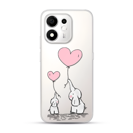 Silikonska Maskica za Honor 600 Smart - Elephant Heart 269626