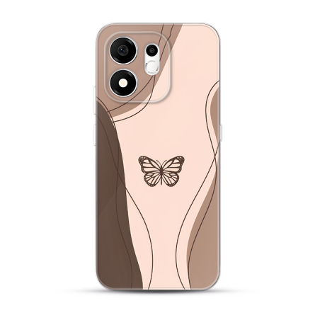 Silikonska Maskica za Honor 600 Smart - Butterfly Line 269664