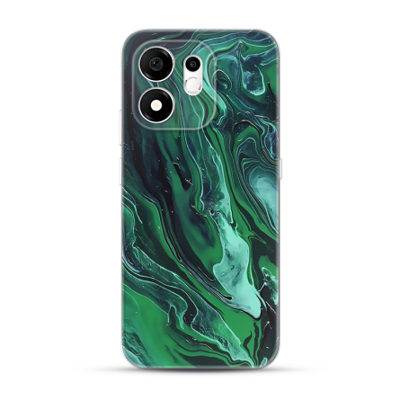 Silikonska Maskica za Honor 600 Smart - Liquid Green 269674